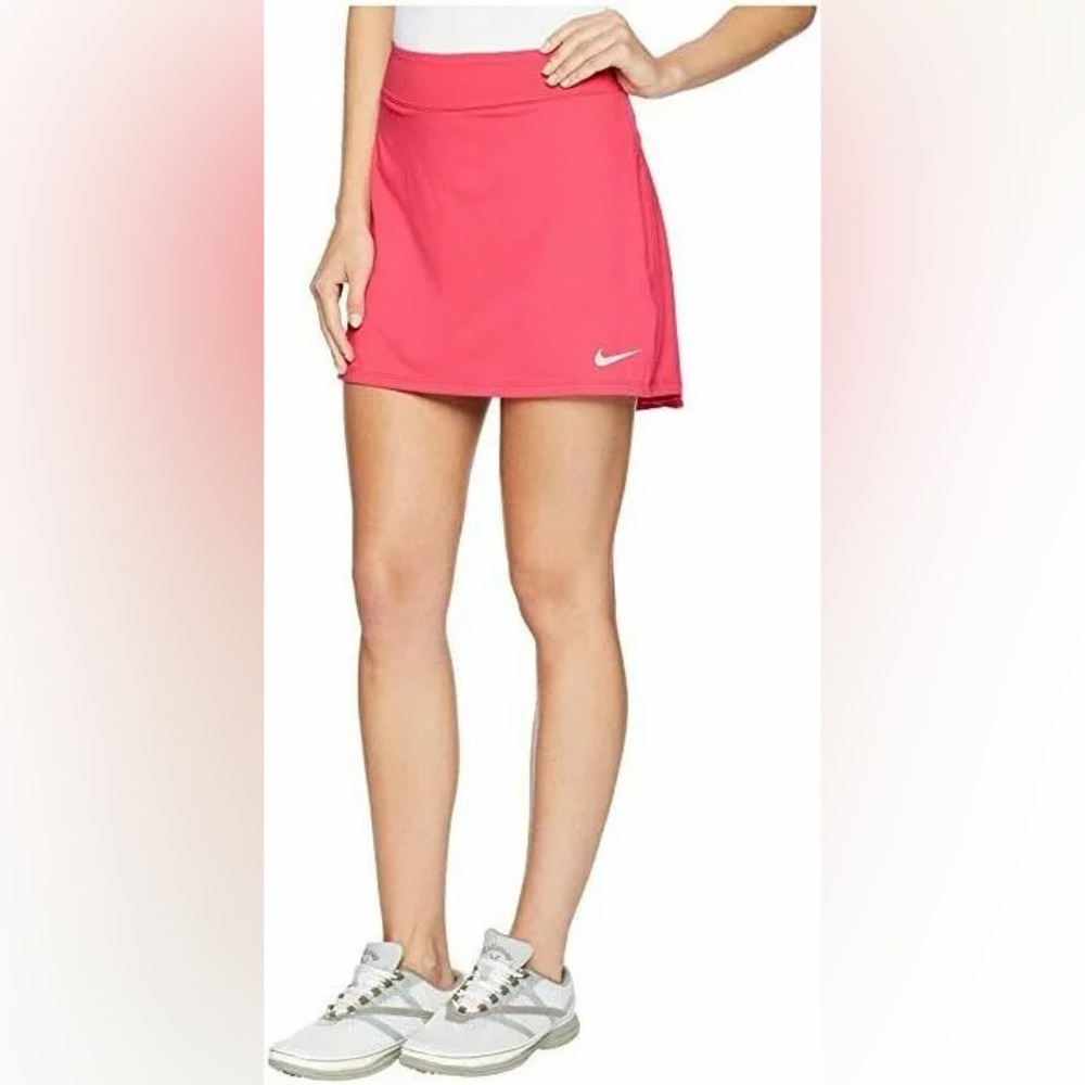 Nike Women's Dry Knit 15" Golf Skort Tennis 2in1 Pleated Built In